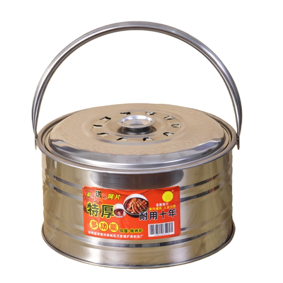 烤火盆木炭炉冬季家用烧炭取暖炉户外烤火炉烧烤炉便携式炭炉炭盆