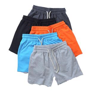 夏季纯棉运动短裤男跑步健身三分裤超短裤休闲小裤衩男生3分裤潮