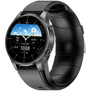 HUAZHIXIN WATCH 高精准气囊血压智能手表血氧心率自动监测多功能