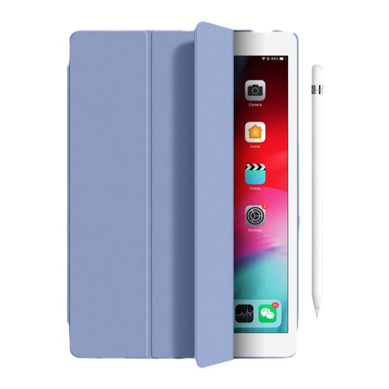 适用2021新款iPad保护套10.2带笔槽2019第八代air3透明2020保护壳pro11寸mini5苹果9平板6硅
