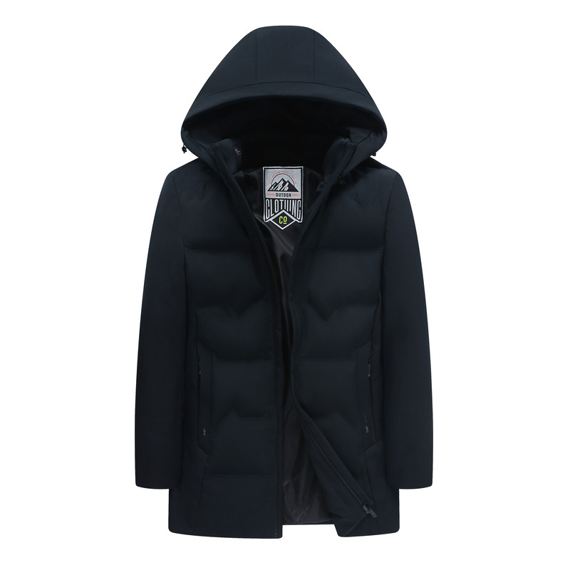男式羽绒服新款羽绒服爸爸装羽绒棉服男士白鸭绒外套商务男士棉衣