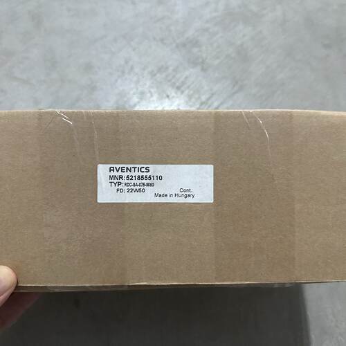 议价AVENTICS/安沃池电磁阀5218555110 RDC-SA-075-0060全新现货
