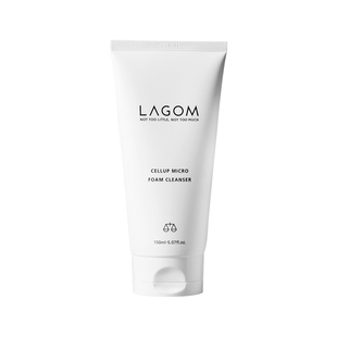 韩国lagom莉珂蒽氨基酸洗面奶清洁补水控油泡沫卸妆洁面乳120ml