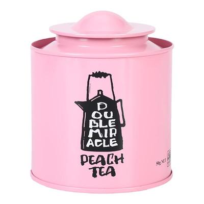 大博米诺蜜桃味红茶罐装散茶50g