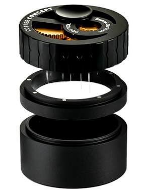 行星齿轮接粉散粉二合一咖啡器具