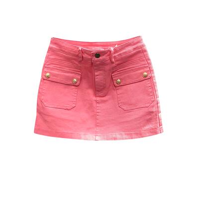 简兰顿短裙包臀裙百搭A字