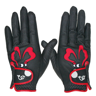 高尔夫手套女款左右双手冬季女士球童防滑耐磨韩国超纤布防晒包邮