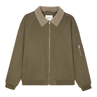 翻领保暖加厚棉服外套Madcloud