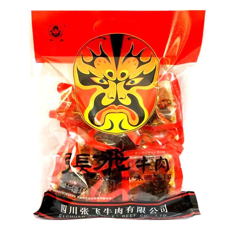 正宗张飞灯影牛肉丝四川特产阆中小吃香辣牛肉干小包装零食散装