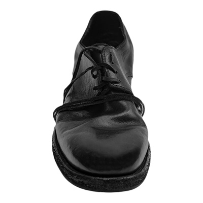 UTIMUS/Aucun FootWear992布莱克整鞋水洗马皮圆头手工德比皮鞋男