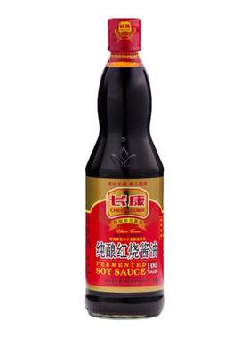长康纯酿500ml炒菜凉拌红烧酱油