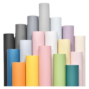 卧室墙纸自粘壁纸客厅背景墙布防水防潮宿舍纯色自贴2025新款网红