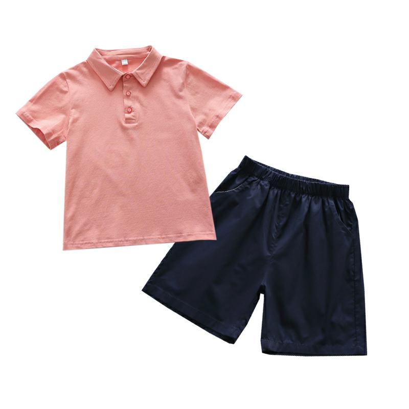 小学生校服夏装运动服班服幼儿园园服夏季运动套装短袖儿童表演服