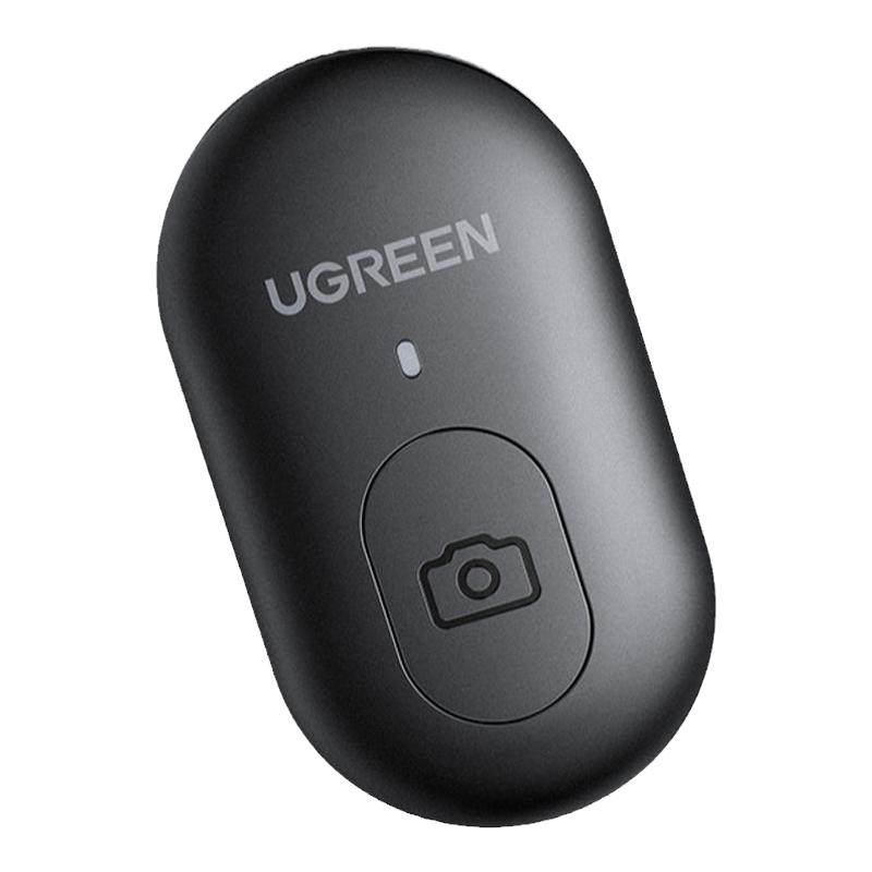 绿联手机蓝牙自拍遥控器10米远程遥控拍照短视频录制多功能无线按钮自拍杆拍摄控制器电池通用神器配件长续航