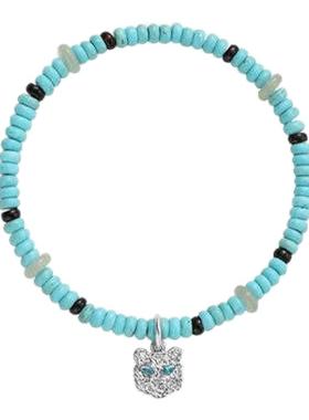 雪松手串男手链情人节礼物