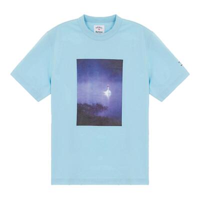 BARBOUR春夏男士时尚休闲短袖圆领T恤银泰百货精品 301574