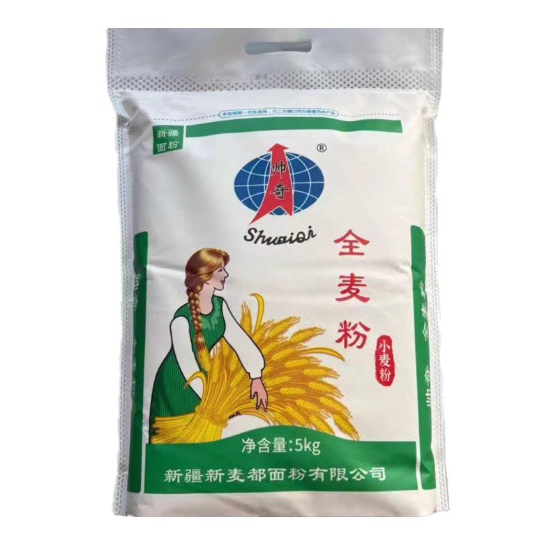 面粉新疆奇台帅奇全麦粉10斤