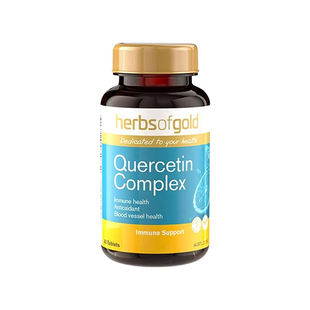 Herbs of Gold和丽康槲皮素清肺片清肺润肺甘草片60粒