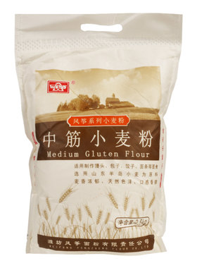 风筝中筋小麦面粉蛋黄酥家用白面