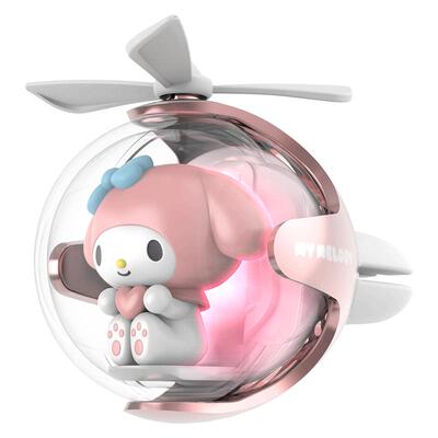 车载香薰空调出风口节奏灯摆件