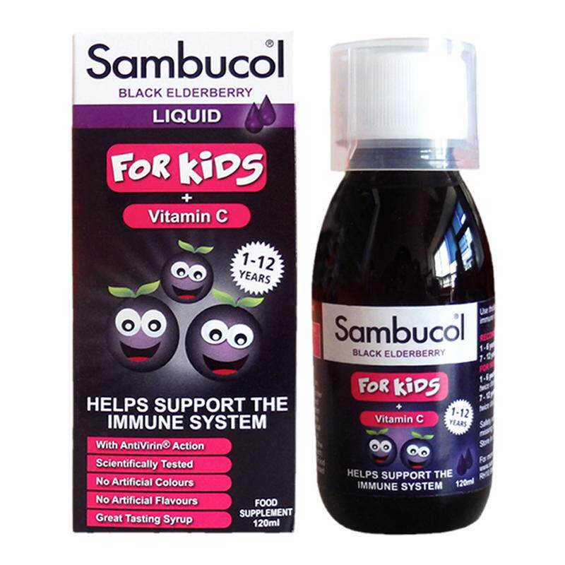 sambucol直邮抵抗力黑接骨木糖浆