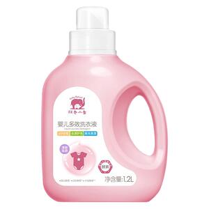 红色小象瓶装1.2L洗衣去渍洗衣液