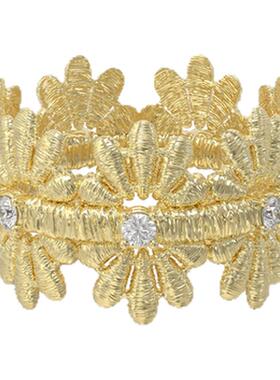 Mouhooland/暮后之地蕾丝系列蕾丝刺绣戒指原创设计感食指戒指环