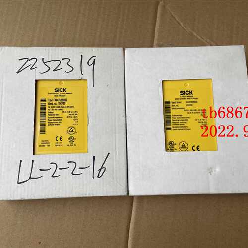 议价FX3-CPU000000 库存全新SICK 1043783 正品全新 需议价