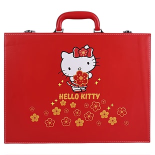 hello麦当劳哈喽kitty猫麻将牌红色礼盒山姆家用手搓联名结婚礼物