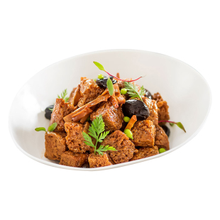 盘点美味老上海四鲜四喜烤麸面筋家用加热即食半成品宁波快手菜