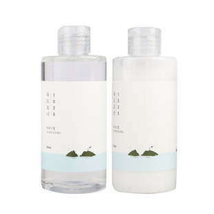 下架-ROUND LAB独岛水乳套装爽肤水乳液女补水保湿滋润正品学生干