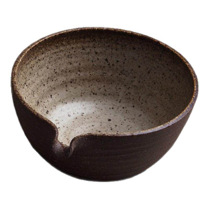 景德镇打粗陶抹茶碗茶具陶碗日式手作陶瓷抹茶工具抹茶碗粗陶套装