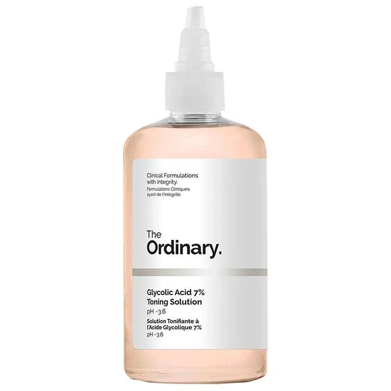 The Ordinary7%甘醇酸果酸化妆爽肤水杨酸精华保湿去角质闭口粉刺