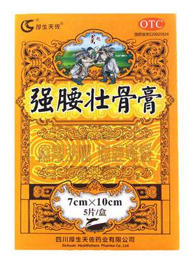 [厚生天佐]强腰壮骨膏7cm*10cm*5片/袋