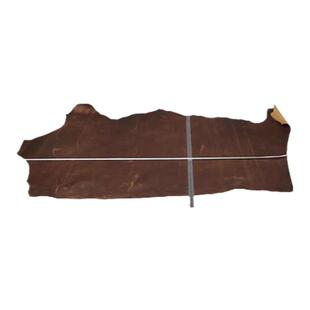 棕色高脂变色油蜡手掌纹头层牛皮真皮箱包手工DIY皮料2偏挺w3084