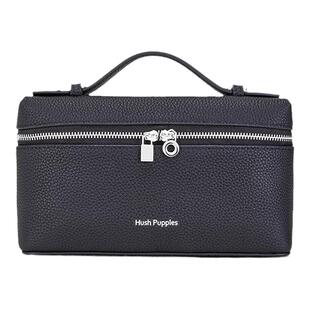 【奥莱清仓】暇步士牛皮手拿包小众简约百搭精致真皮女款轻奢精致