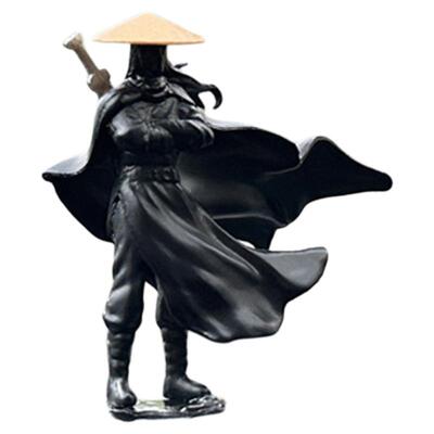 「武林剑客」寒江孤影摆件抱胸剑客侠客中控显示屏汽车内饰品2026