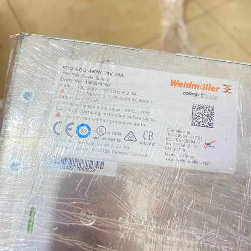 溢价-魏德米勒PRO ECO3 480W 24V 20A开关电源模
