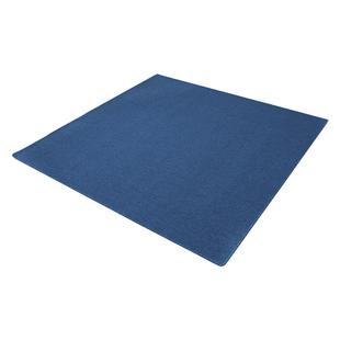 ins蓝色地毯满铺直播间专用大面积纯色拍照背景客厅卧室房间地垫