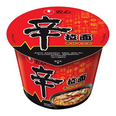 农心辛拉面韩式辣白菜方便面夜宵