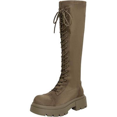 TATA简约潮流时尚骑士靴