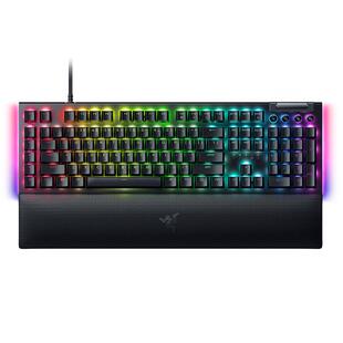Razer雷蛇黑寡妇蜘蛛V4段落线性幻彩电竞电脑游戏有线机械键盘