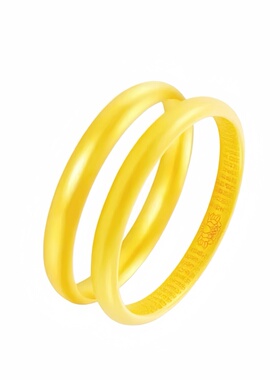 水贝黄金镯子泥鳅背金包银手镯女