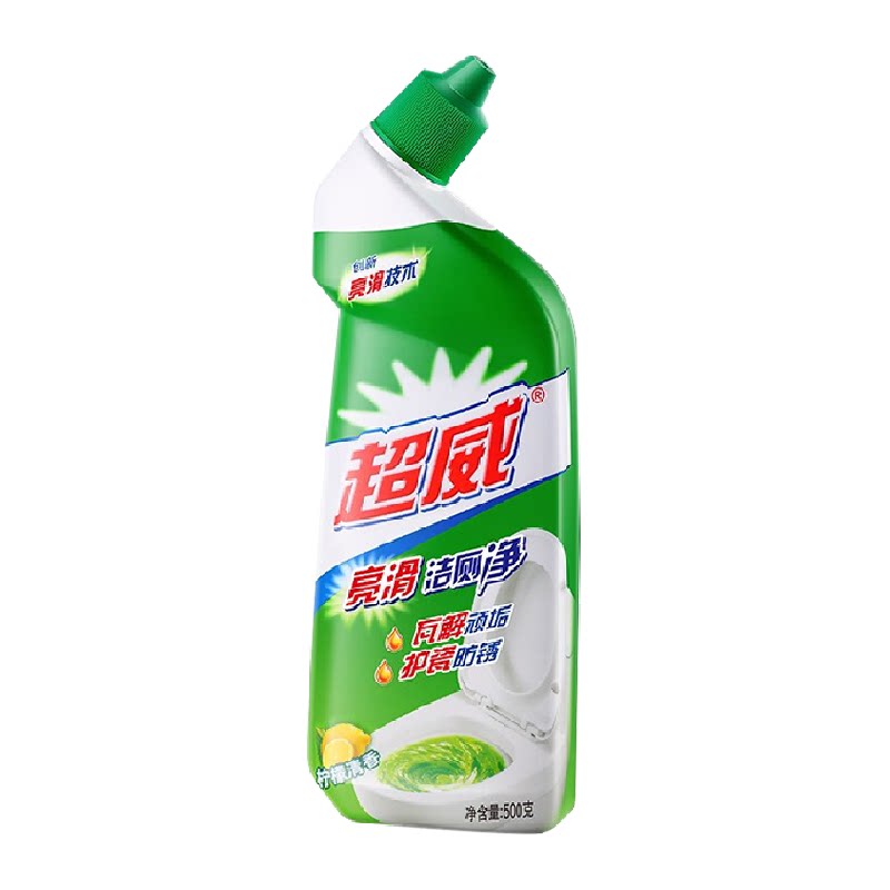 【下拉淘金币补贴】超威亮滑洁厕净洁厕液洁厕马桶清洁除垢除臭剂