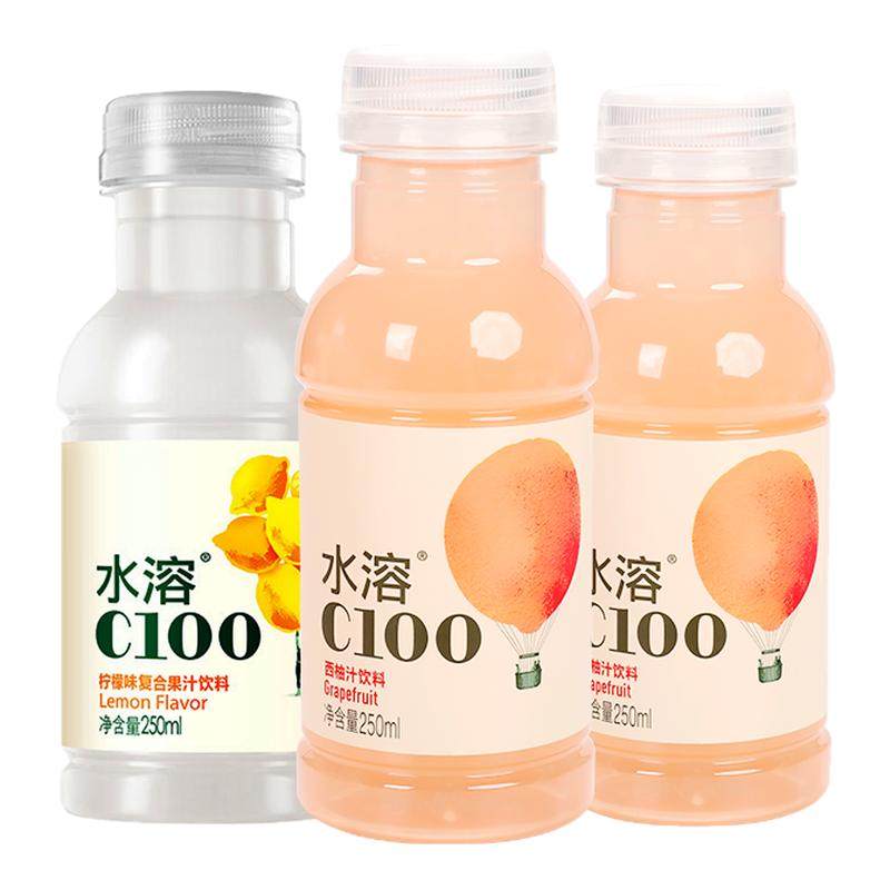 农夫山泉水溶C100柠檬味