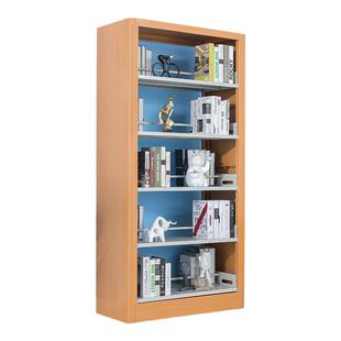 图书馆转印钢制书架双面落地置物架客厅靠墙玩具收纳家用儿童书柜