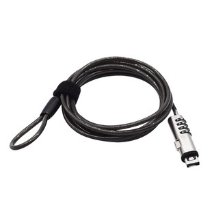 笔记本电脑防盗锁适用联想华为戴尔惠普USB锁孔安全密码锁长1.8米