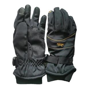 软壳户外手套徒步穿越登山防护保暖防风防泼水骑行手套防寒滑雪