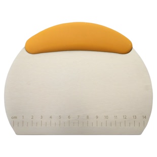 不锈钢切面刀家用食品级刮刀面食刮板烘焙刮面板专用工具硅胶切刀