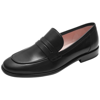 莱尔斯丹小香风一脚蹬乐福单鞋女